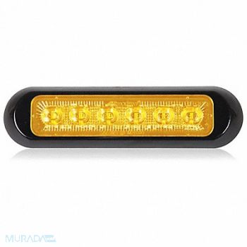 MAXXIMA Warning Light LED Amber 1/2 L 5-3/5 W, 800D50