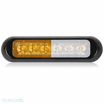 MAXXIMA Warning Light LED Amber 1/2 L 5-3/5 W, 800D51