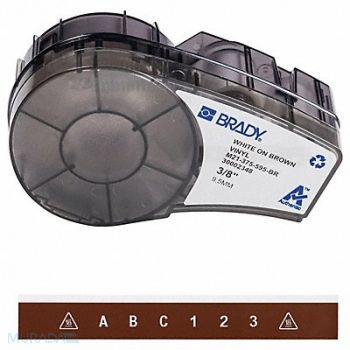 BRADY Label Tape Cartridge Permanent Printer, 20XW82