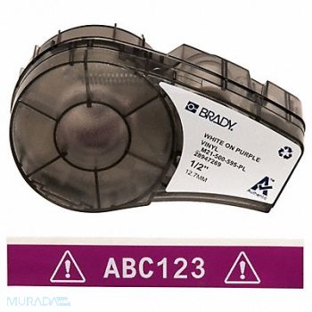 BRADY Label Tape Cartridge Permanent Printer, 20XW90