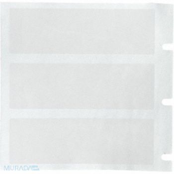 BRADY Label Black/Red on White 4 W 1 29/32 H, 803U11