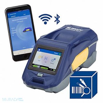 BRADY Portable Label Printers 4 1/2 W 3.6 lb, 803TT9