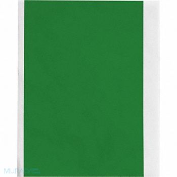 BRADY Label Vinyl Color White 1/4 W, 803TX2