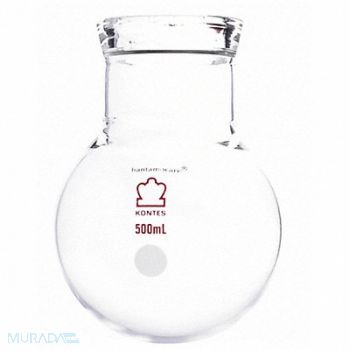 KIMBLE Spherical Reaction Flask 12000mL Clear, 52NJ22