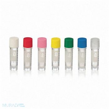 WHEATON Cryogenic Vial Polypropylene Green PK100, 49WH19