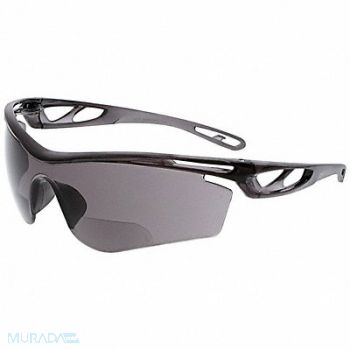 MCR SAFETY Safety Glasses Polycarbonate Clear Uni, 801W04