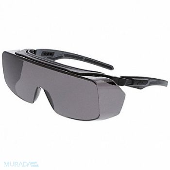MCR SAFETY Safety Glasses Polycarbonate Black Uni, 801W44