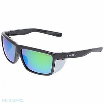 MCR SAFETY Safety Glasses Polycarbonate Gray Uni, 801W54