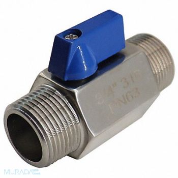 GRAINGER APPROVED Ball Valve Reduced 3/4 Size 1000 psi, 796AE4