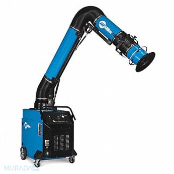 MILLER ELECTRIC Portable Fume Extractor 12 ft L Arm, 494D80
