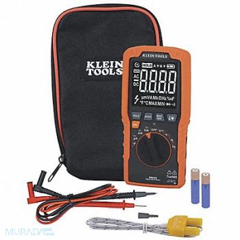 KLEIN TOOLS Slim Digital Multimeter LCD 1.1 L 600 V, 801GH4