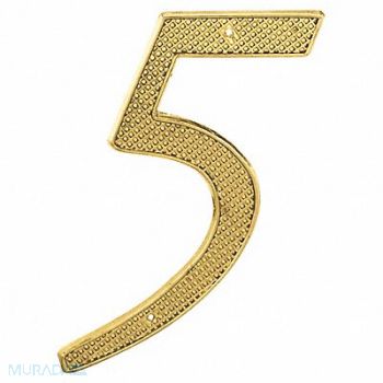 PRIME-LINE Number Sign Overall 4 H x 2 W PK2, 447F19