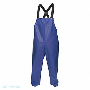 MCR SAFETY Bib Pant XL Blue Unisex Nylon Liner, 55KW70