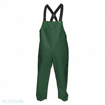 MCR SAFETY Bib Pant M Green Unisex Nylon Liner, 55KW79