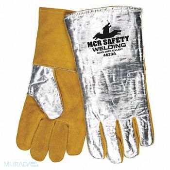 MCR SAFETY Welding Gloves Stick XL/10, 26J045