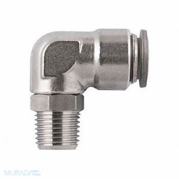 AIGNEP USA Elbow Connector SS 9/16 Hex 10mm Tube, 49JX87