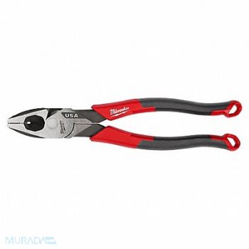 MILWAUKEE Comfort Grip Plier Linemans Pliers 9 L, 798KU6
