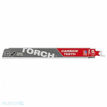 MILWAUKEE Reciprocating Saw Blade Carbide PK25, 60RG65