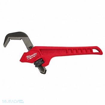 MILWAUKEE Pipe Wrench Ergonomic Smooth 10, 487R37