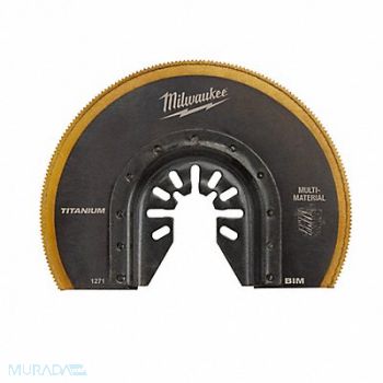 MILWAUKEE Oscillating Tool Blade 2 5/8 in L, 60YT47