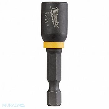 MILWAUKEE Nutsetter 5/16 Steel Impact Rated PK10, 33GN19