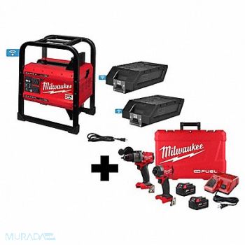 MILWAUKEE MX POWER SUPPLY KIT w M18 2-Tool Kit, 385XK2