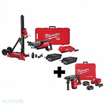 MILWAUKEE MX Core Drill Kit M18 Rotary Hammer Kit, 385XK0