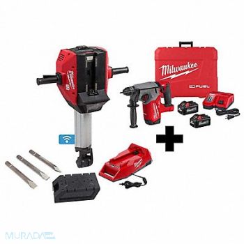 MILWAUKEE MX Breaker Kit w M18 Rotary Hammer Kit, 385XJ9