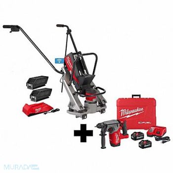 MILWAUKEE MX Screed Kit w M18 Rotary Hammer Kit, 385XK5