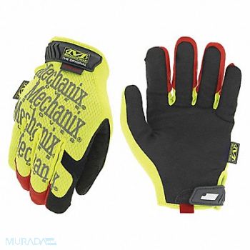 MECHANIX WEAR K2370 Mechanics Gloves Hi-Vis Yellow 8 PR, 54ZE45