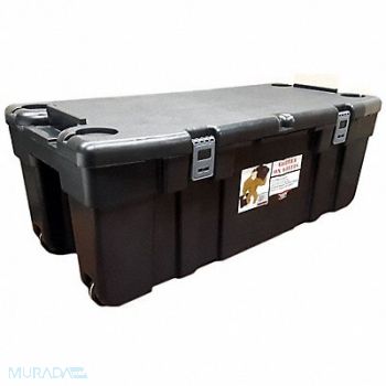 J TERENCE THOMPSON Mobile Storage Trunk Black PP 14 in, 1NTK5
