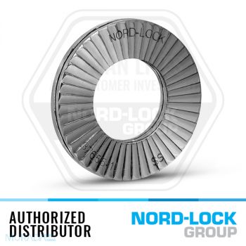 NL1/2"spss, Nord-Lock stainless steel wedge-locking washers, 100 pairs per pack