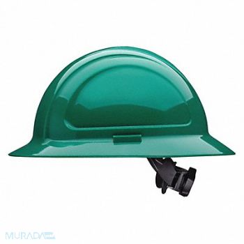 HONEYWELL NORTH J6000 Hard Hat Type 1 Class E Green, 401Z02