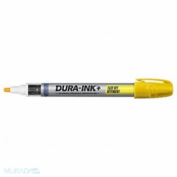 MARKAL Temporary Ink Marker 5-3/4 L Yellow, 803DD7