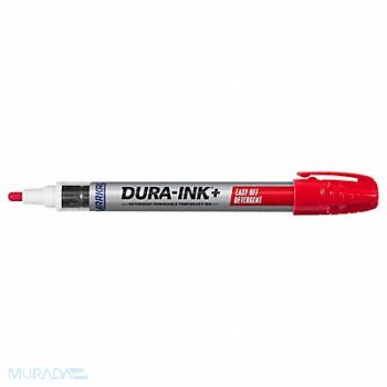 MARKAL Temporary Ink Marker Valve 5-3/4 L Red, 803DD8
