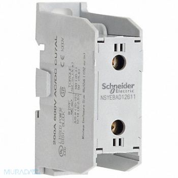 SQUARE D Power Distr Block Cu 600V AC/DC, 795ZX0