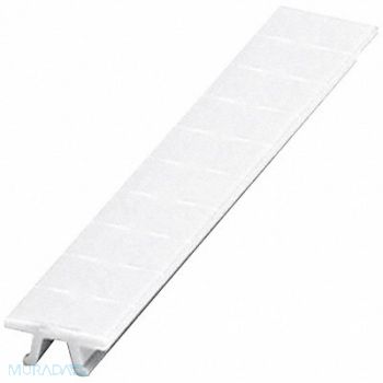 SQUARE D Clip In Marking Strip Nylon 10 Yellow, 796A65