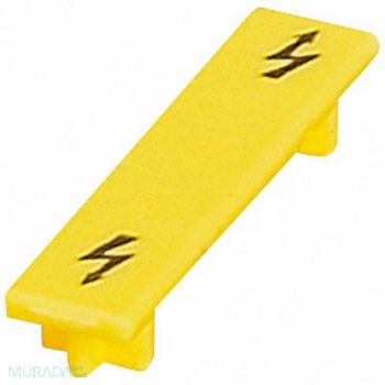 SQUARE D Clip In Marking Strip Yellow, 795ZZ5