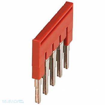 SQUARE D Plug-In Bridge Copper Plastic Red, 796A03