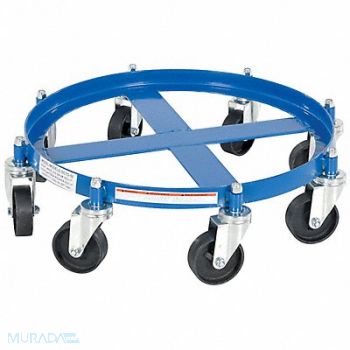 VESTIL Drum Dolly Octo 55 Gallon 2K lb Cap., 172X43