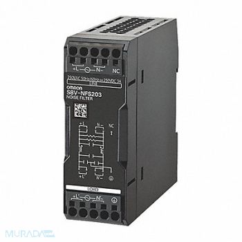 OMRON Pwr Noise Filter DIN Rail Mount 90 mm 6A, 803VK4
