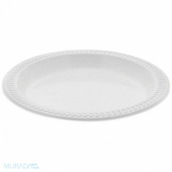 PACTIV Disp Plastic Plate 6 in White PK1000, 799M39