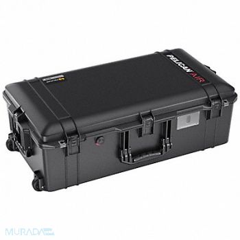 PELICAN Protective Air Case 7.38 in DblThrw Blk, 52PF96