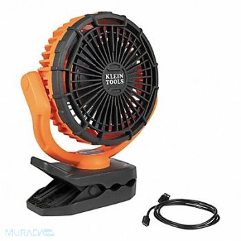 KLEIN TOOLS Rechargeable Clamping Jobsite Fan, 807KG1