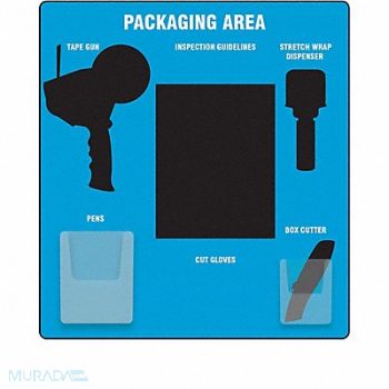 GRAINGER APPROVED Shadow Board, 803HF0