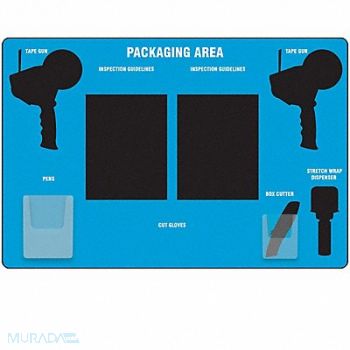 GRAINGER APPROVED Shadow Board, 803HF2