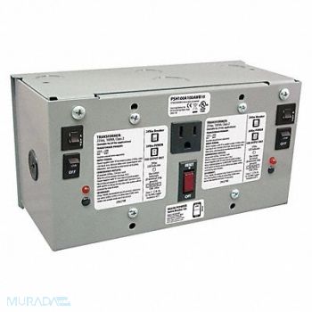 FUNCTIONAL DEVICES INC / RIB Enclosed Dual 100VA 120VAC to 24VAC, 244U83