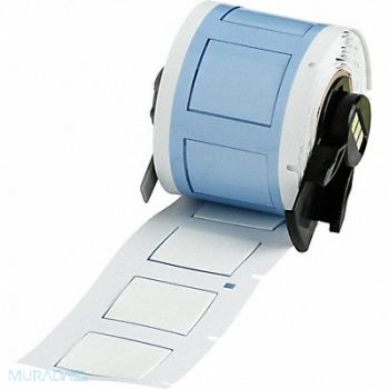 BRADY Sleeve Polyolefin White 1 W, 803UD9