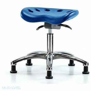 BLUE RIDGE ERGONOMICS Tractor Stool 300 lb Cap. Blue, 797PW6