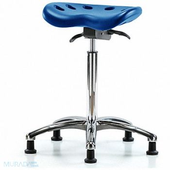 BLUE RIDGE ERGONOMICS Tractor Stool 300 lb Cap. Blue, 797PX4